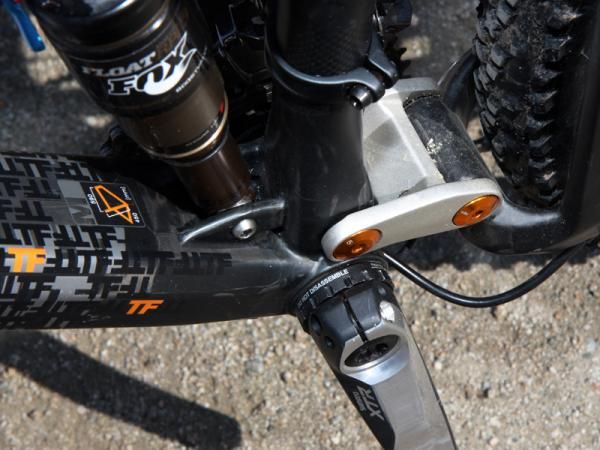 BMC uses a standard threaded bottom bracket in its new Trailfox TF01.