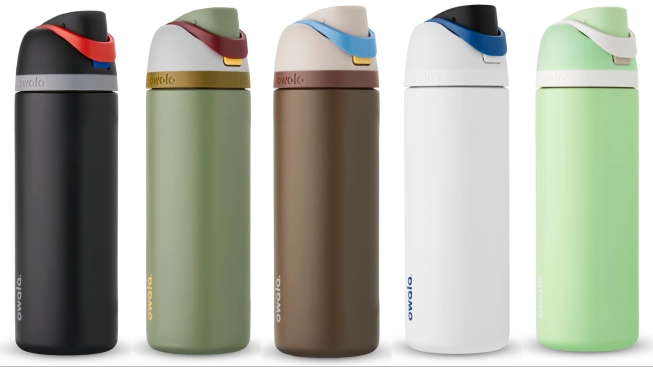 The Star Wars collection of custom Owala water bottles.