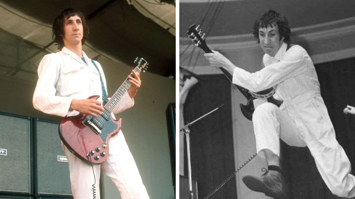 Pete Townshend's Smashed Guitar