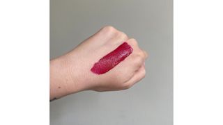 Swatch of Maybelline Vinyl Ink in Wicked
