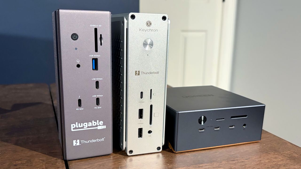 400달러 미만의 Thunderbolt 5 도킹 스테이션 3종 테스트 대표 이미지