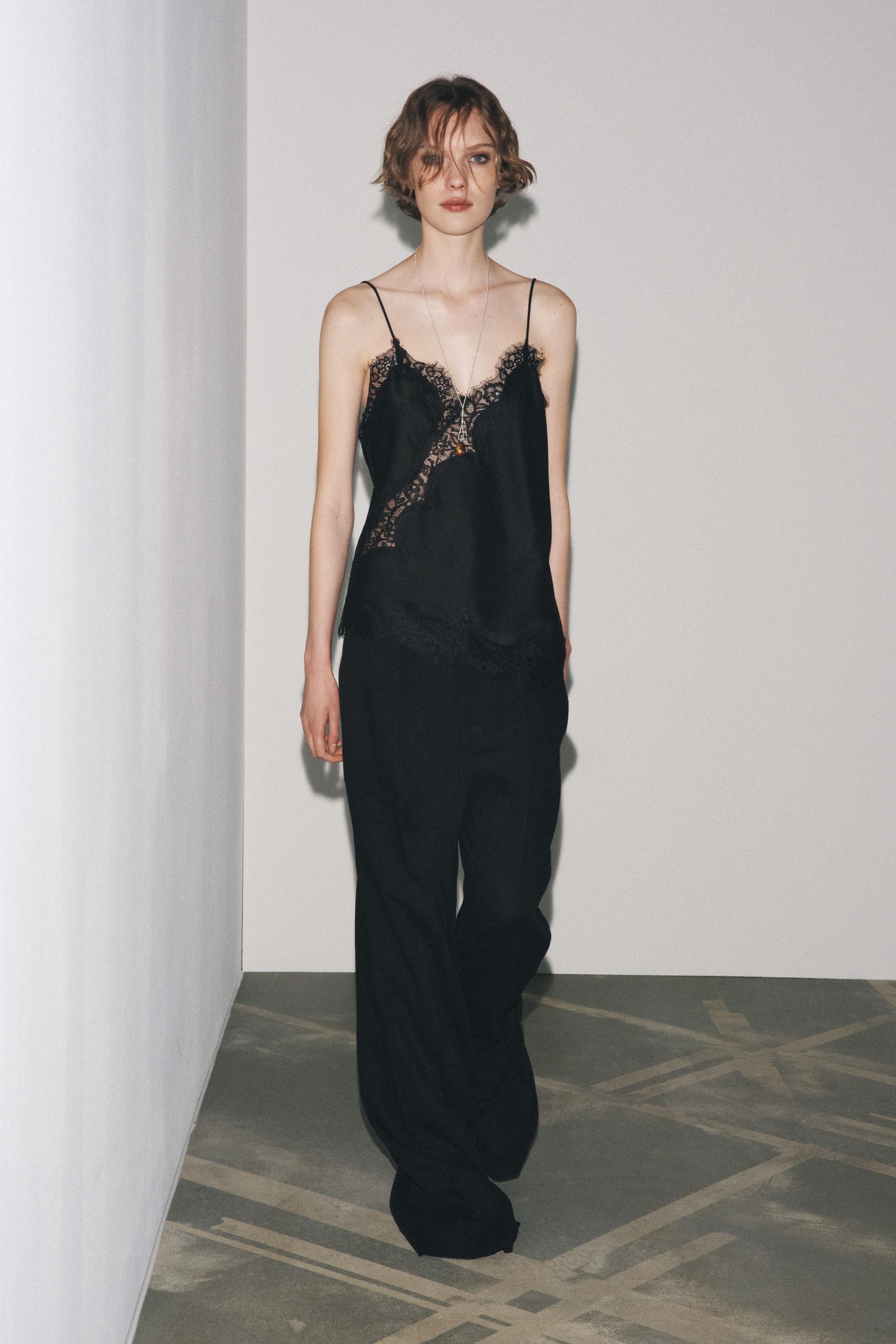 Zw Collection Lace Camisole Top