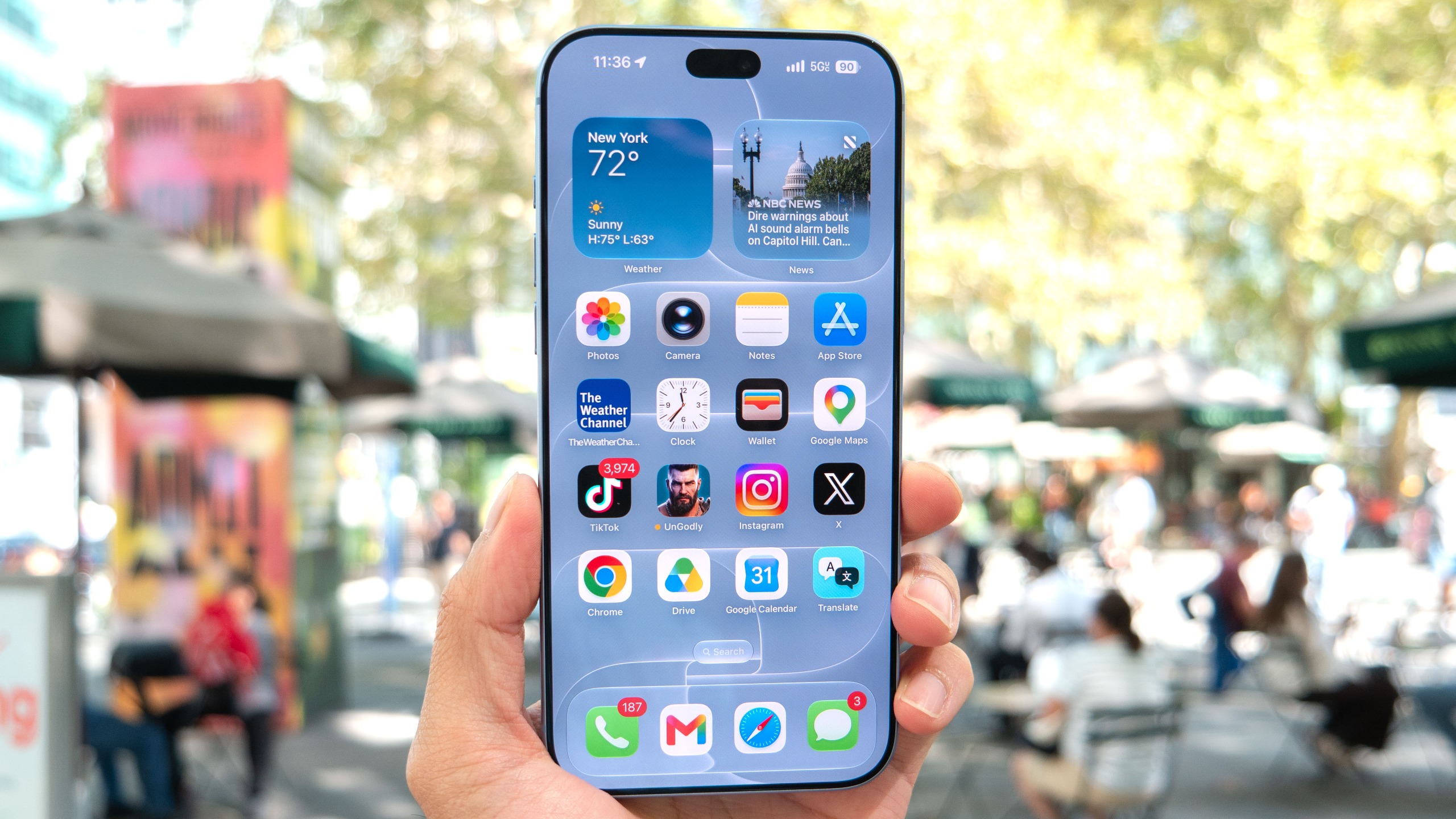 Apple iPhone 18 Pro Max shown in hand