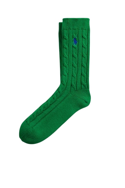 Polo Ralph Lauren, Cable Knit Crew Socks