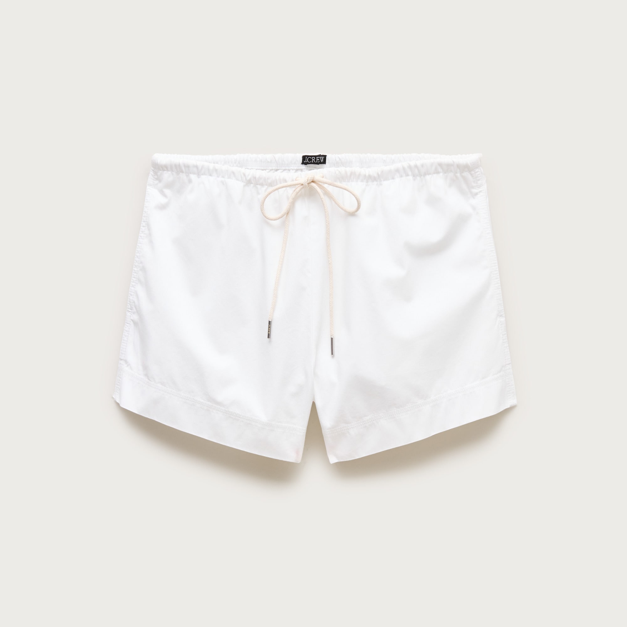 Cruise Drawstring Short in Cotton Poplin