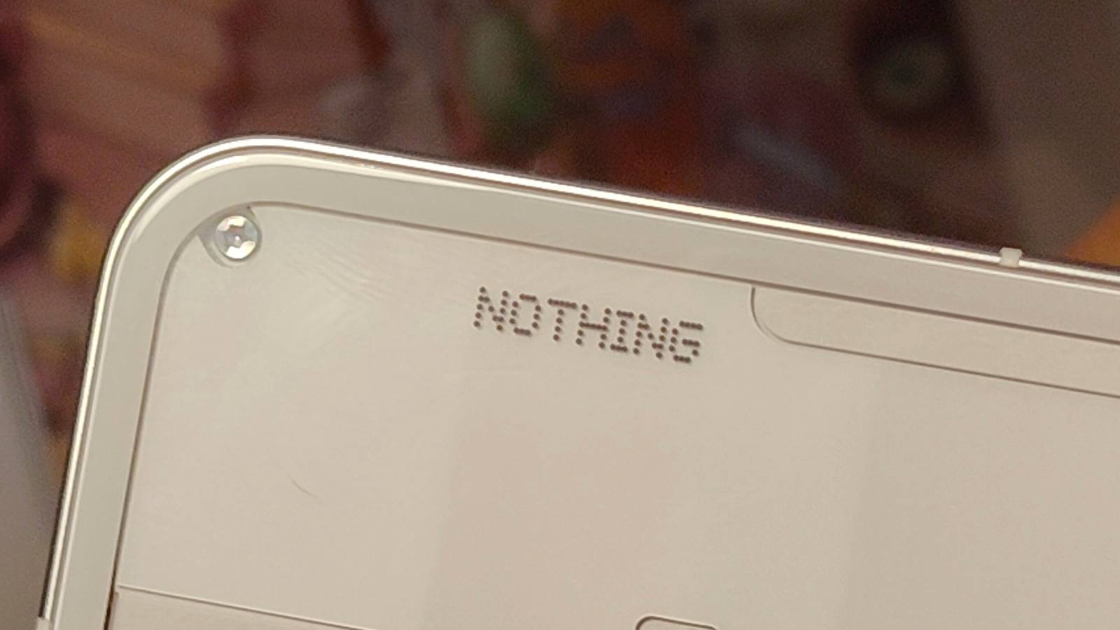 The Nothing Phone (3)&#039;s company logo.