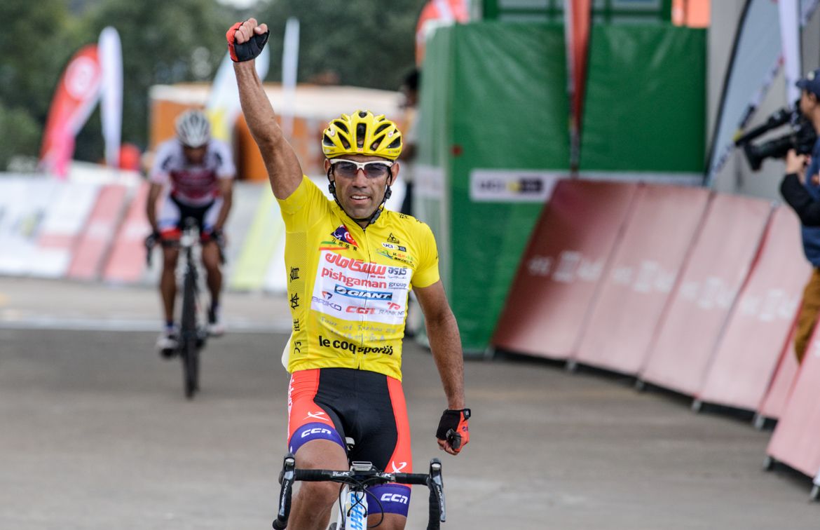 Rahim Emami (Pishgaman Giant Team) wins stage 4