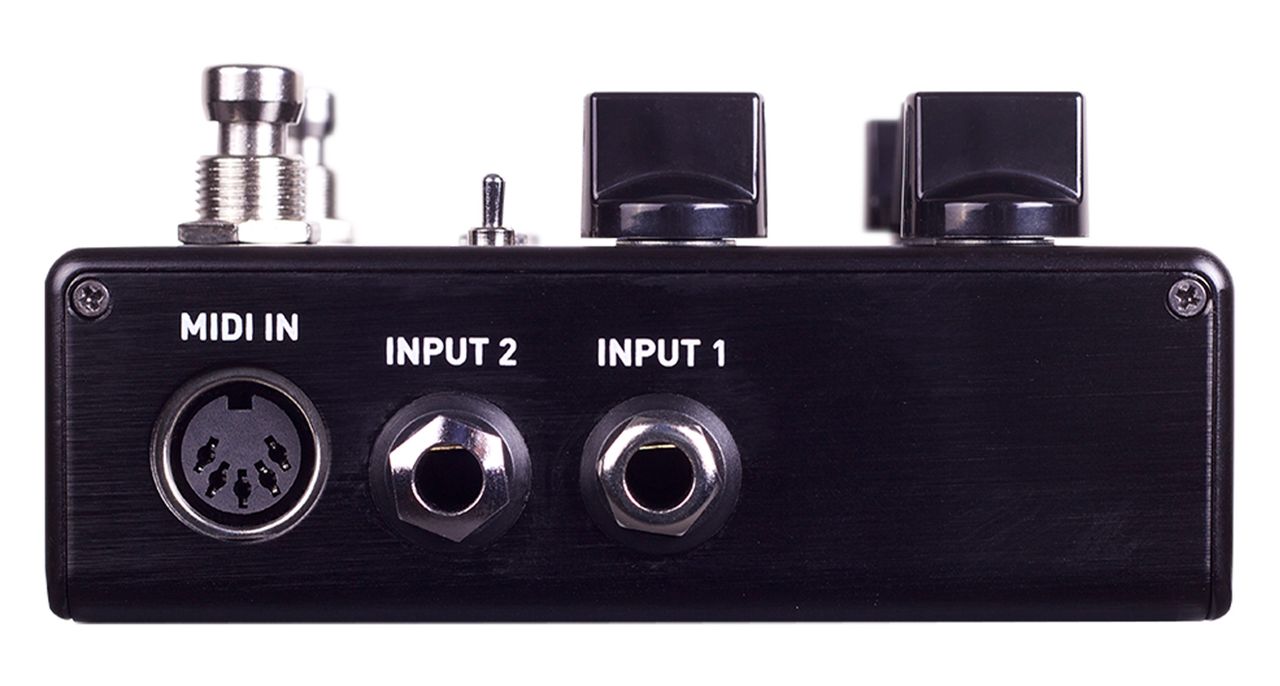 Source Audio dials up the ambience with the Encounter &ndash; six reverbs, six delays, one tricked-out pedal for &ldquo;deeply immersive soundscapes&rdquo; featuring MIDI I/O, full stereo operation, and a black enclosure with blue swirly graphic.