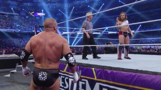 Triple H and Daniel Bryan at WrestleMania 30