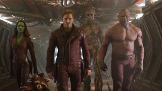 Chris Pratt and the cast of Guardians of the Galaxy