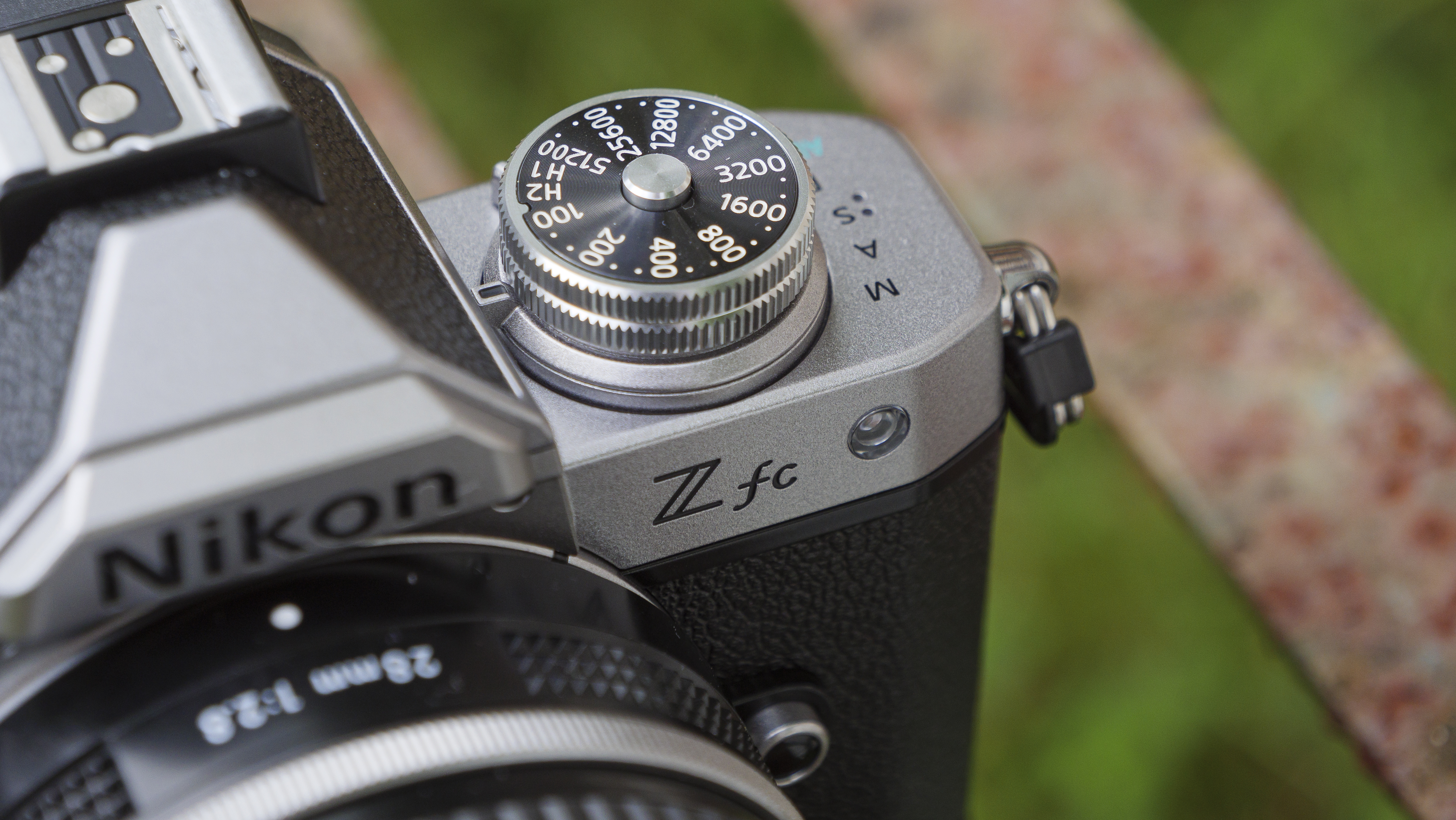 A dial on the Nikon Z fc camera