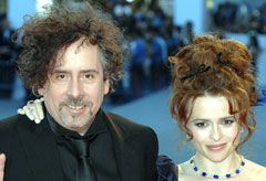 Helena Bonham Carter and Tim Burton