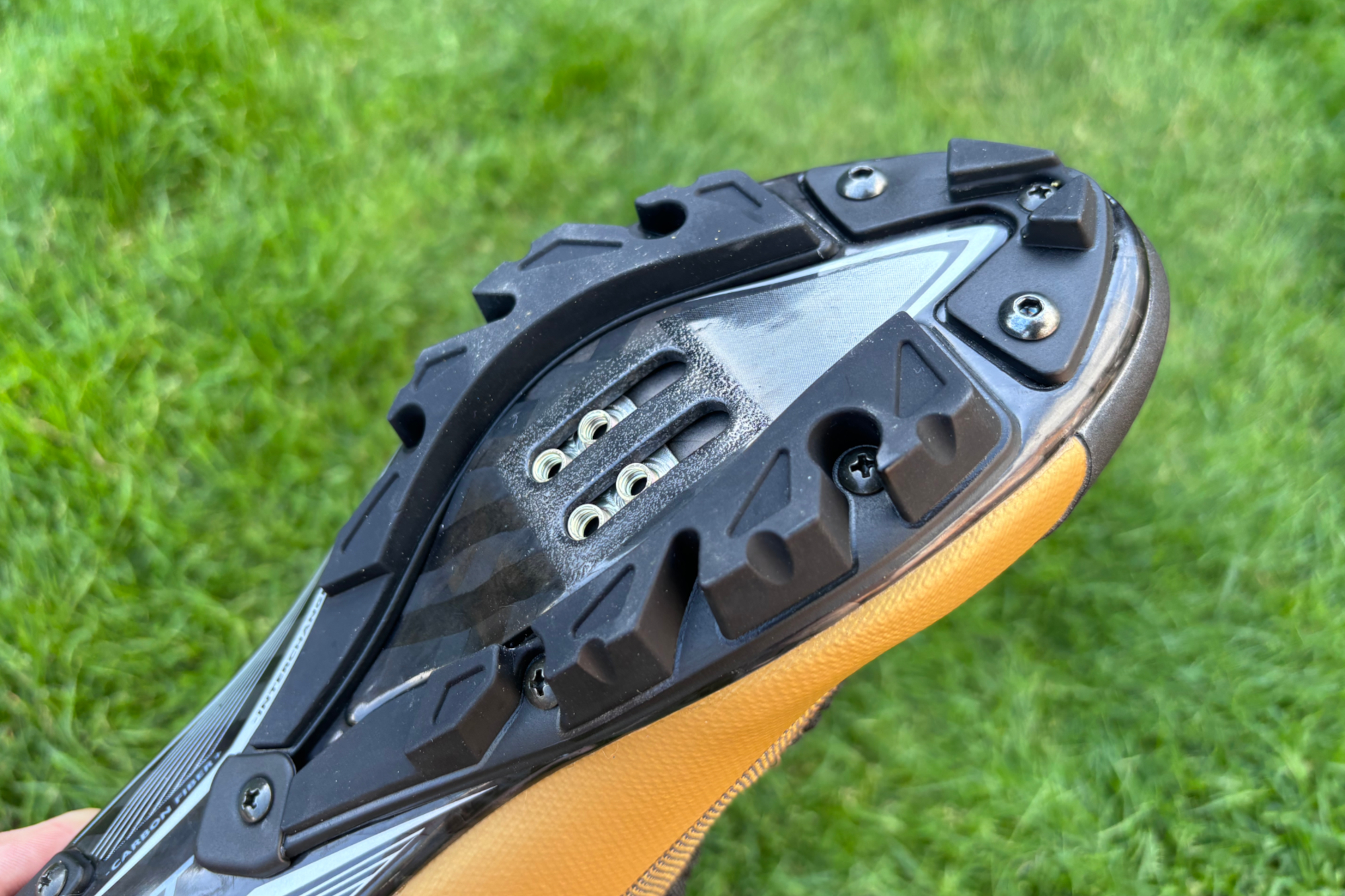 Sole of the DMT KM30 gravel shoe