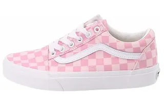 Vans Old Skool Skateboard Shoes Unisex Low-Top Cherry Blossom Pink/white Us M 7