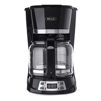 Bella 12-Cup Programmable Coffee Maker: $39.99