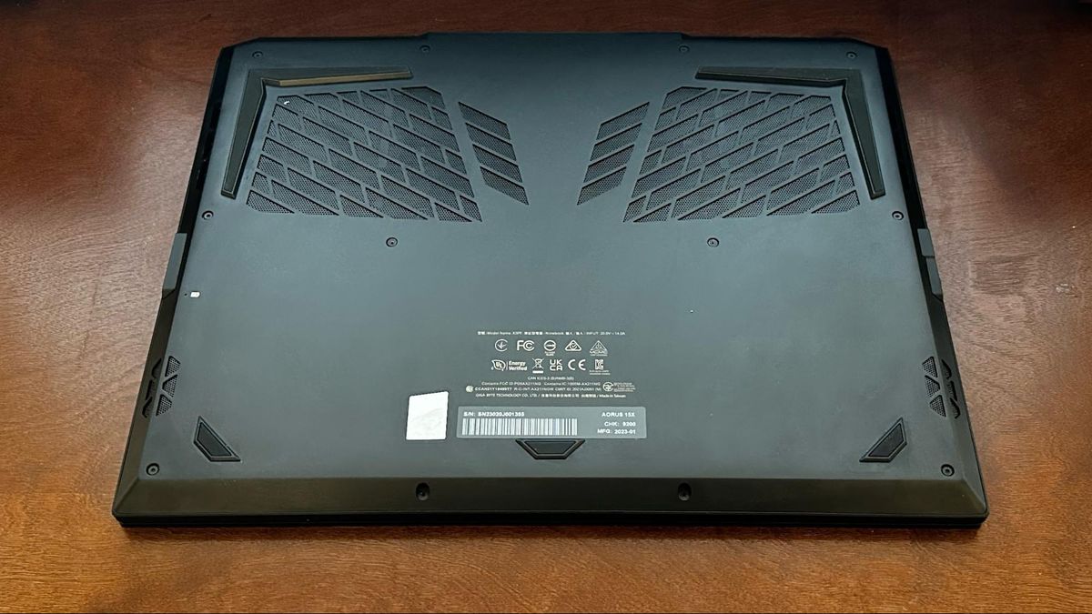 Gigabyte Aorus 15X