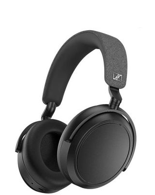 Sennheiser Momentum 4 Wireless headphones in black render.
