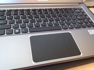 The ForcePad retro-fitted into a Lenovo laptop