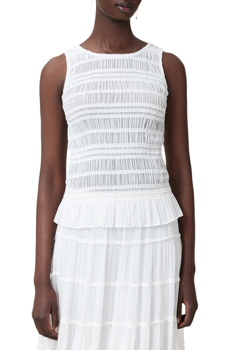 Marion Pleated Sleeveless Top