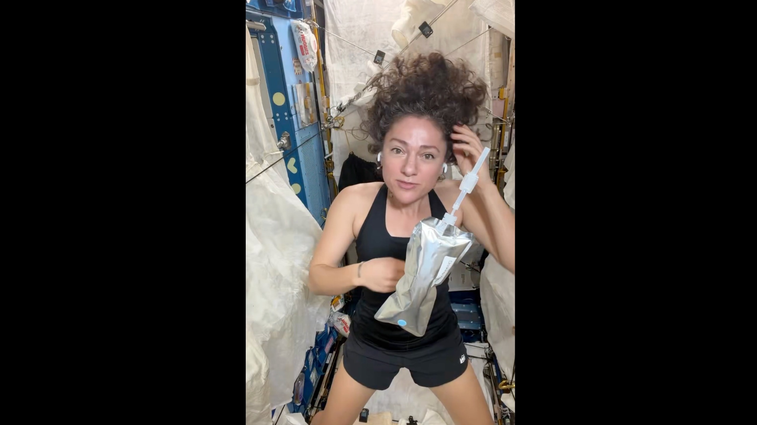 In a video she posted to X on Sept. 9, 2026, NASA astronaut Jessica Meir provided tips for caring for curly hair in space. 
