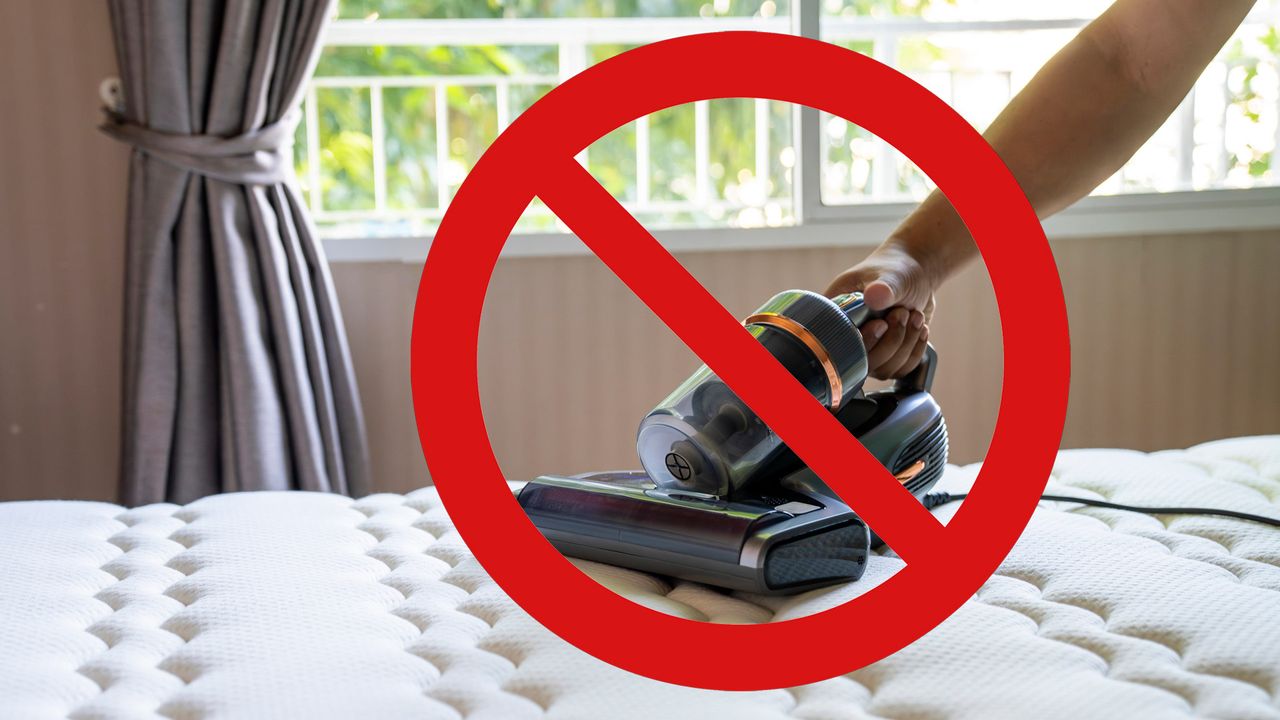 There's one type of mattress you should never vacuum — here's what you need to know