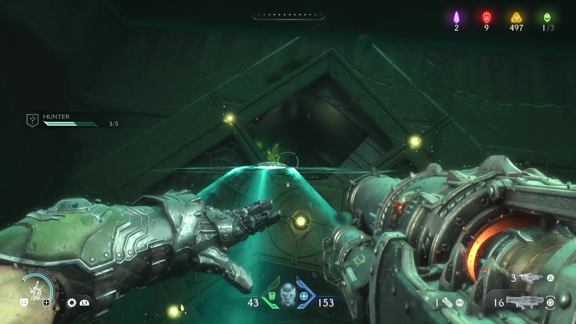 The Rotating Water Room Puzzle in Doom The Dark Ages sixteenth chapter, Kar'Thul Marshes