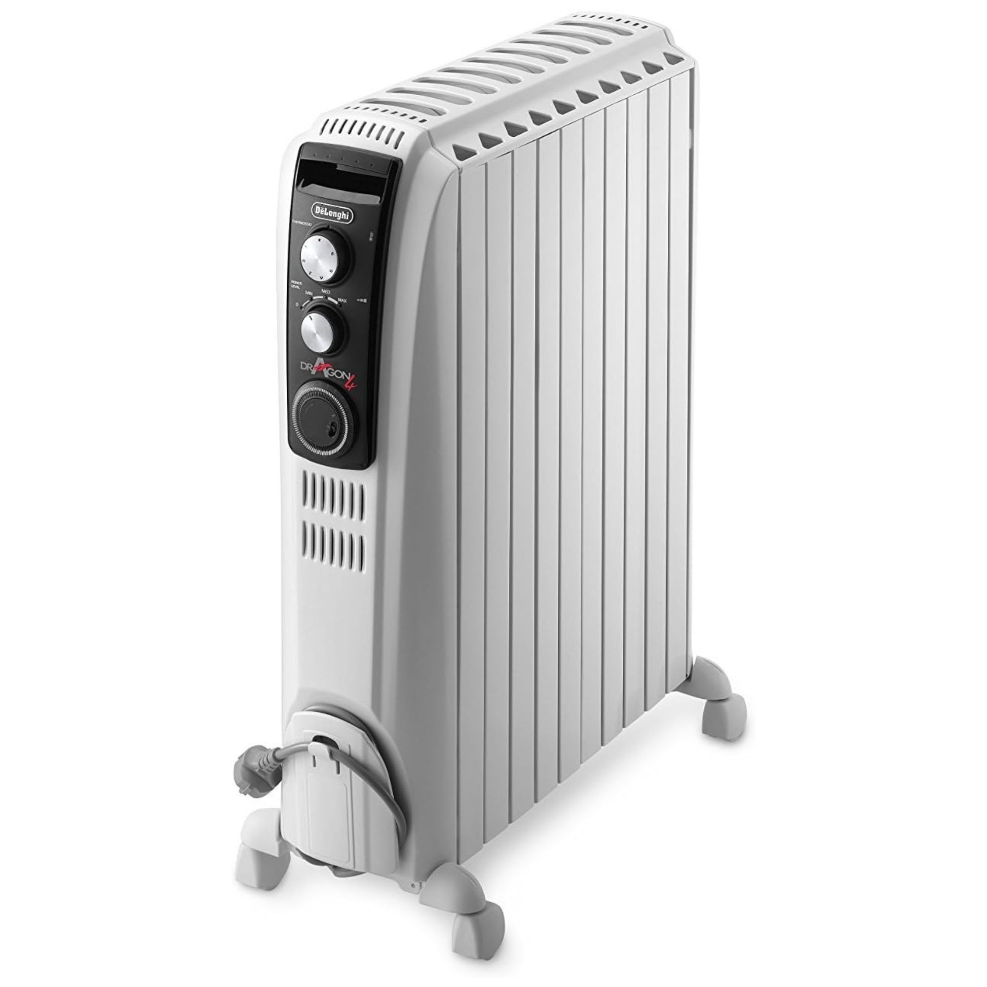 De'Longhi Dragon 4 Trd41025t Oil Filled Radiator (2500W)