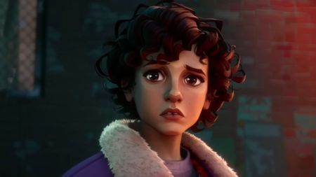 Eleven in Stranger Things: Tales From '85