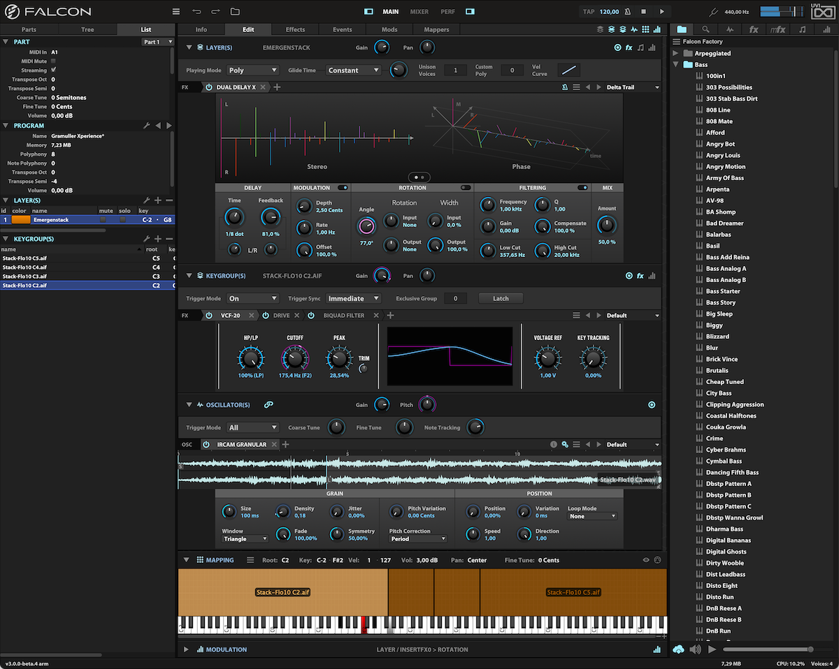 UVI makes 'significant' updates to Falcon as v3 adds more oscillators ...