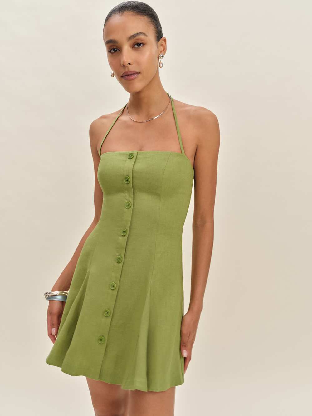 Derin Linen Dress