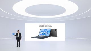 Huawei Matepad Pro introduced on stage