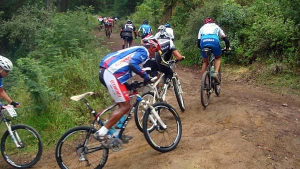First climb of the final stage of the 2009 El Reto del Quetzal