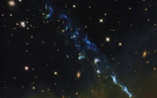 NASA's Hubble Views a Cosmic Skyrocket