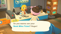 How to get Nook Mile Tickets