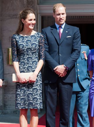 On their first royal tour, 2011