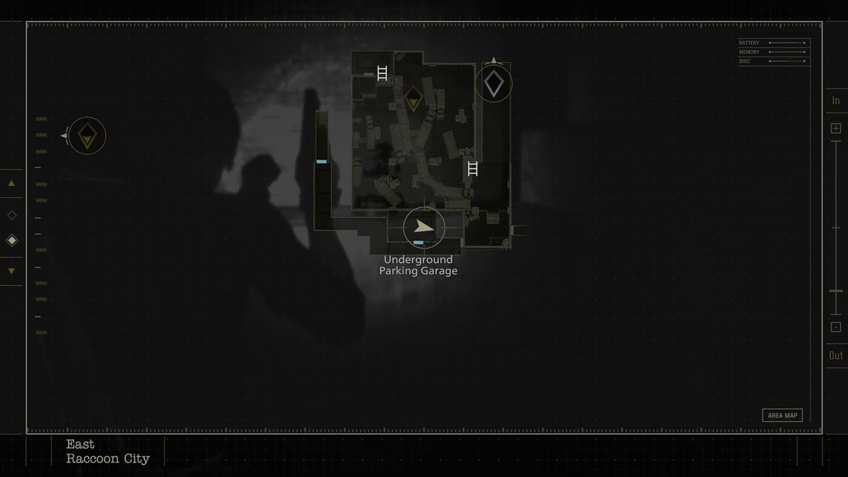 Resident Evil Requiem Mr. Raccoon - Underground Parking Garage
