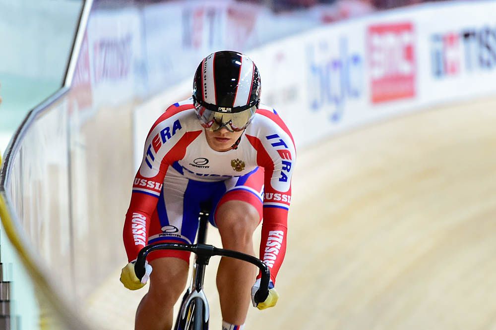 Russia's Denis Dmitriev European Track Championships
