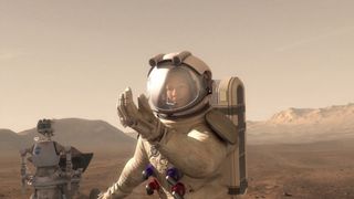 NASA Administrator Jim Bridenstine says the first astronaut to walk on Mars could be a woman.