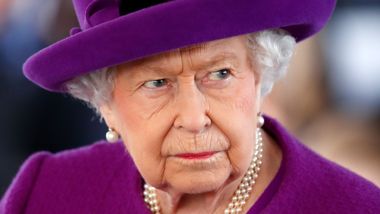 Queen Elizabeth II visits the Royal British Legion Industries village to celebrate the charity&#039;s centenary year on November 6, 2019 in Aylesford, England.