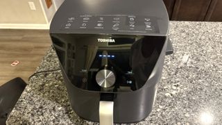 Toshiba 7.7 QT Air Fryer on worktop