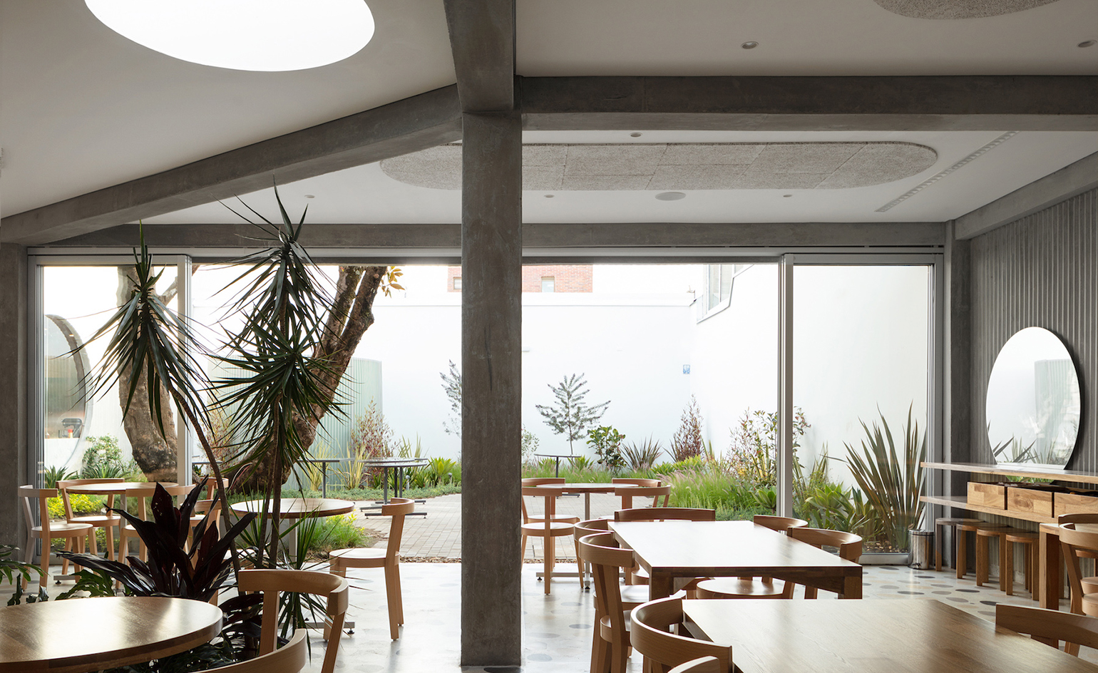 Dining room at Masa restaurant, Bogotá, Colombia