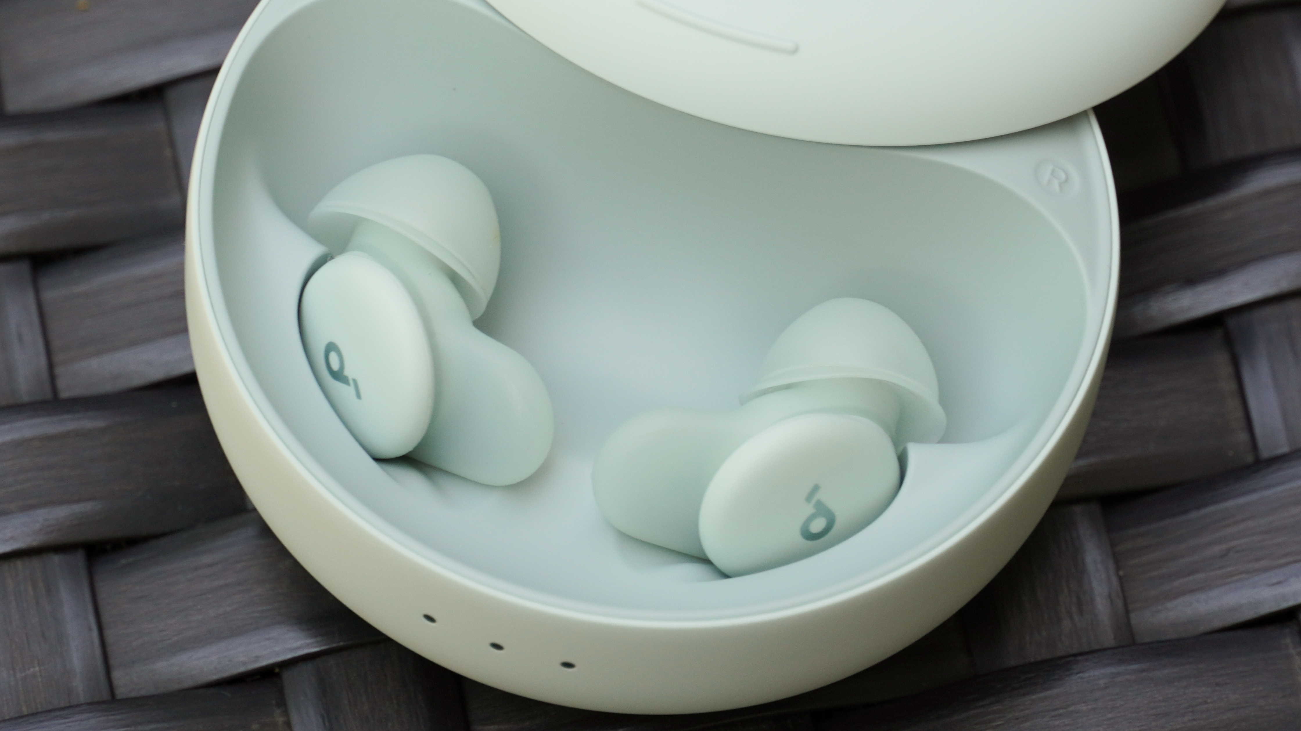 The Anker Soundcore Sleep A30 earbuds.