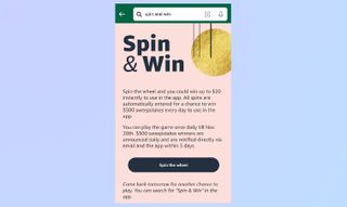Amazon Spin and Win Black Friday 2022