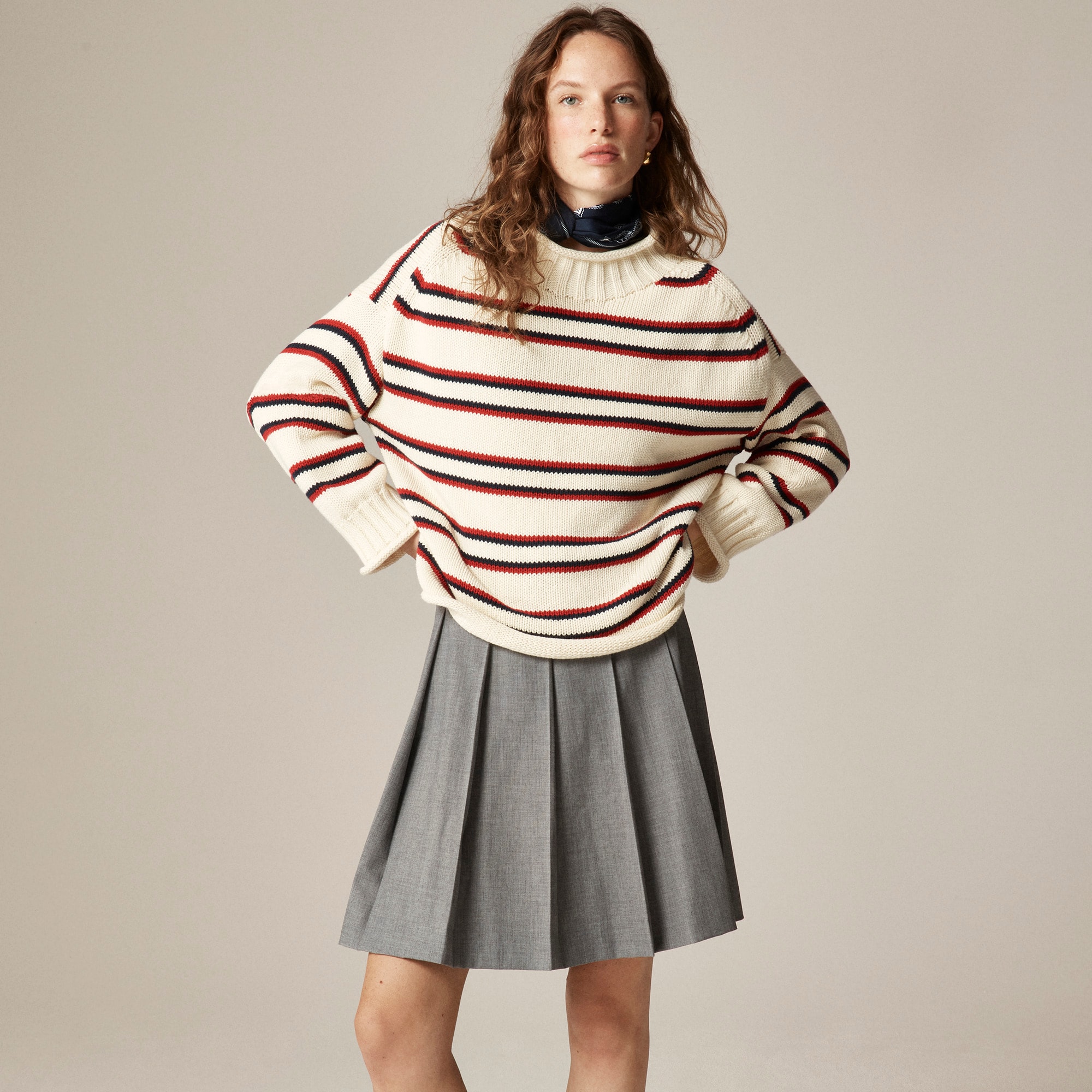 2025 Rollneck™ Sweater in Stripe