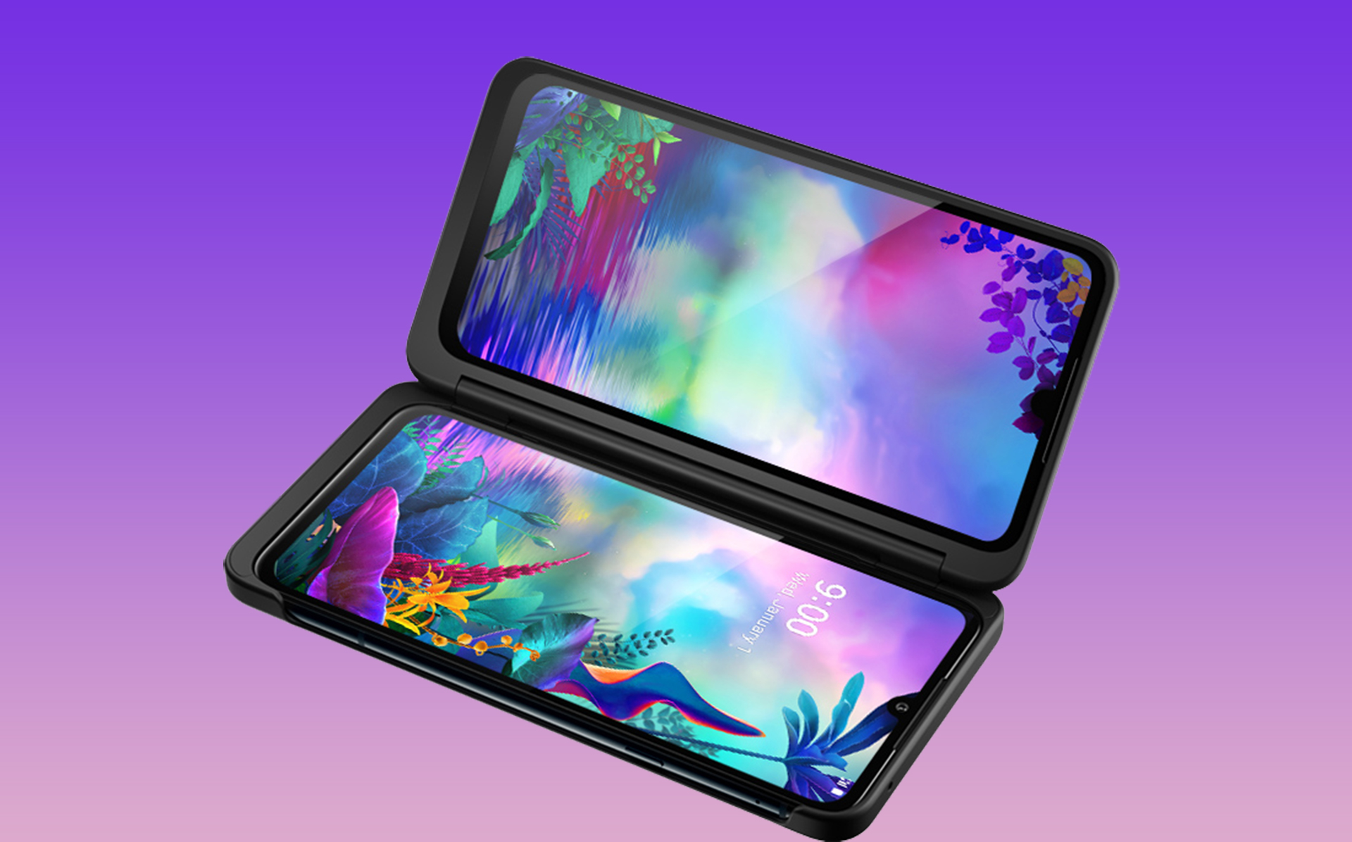 LG G8X ThinQ in Dual Screen case