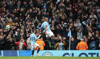Kompany, perhaps the least likeliest player to score a goal of that quality, sent City fans wild