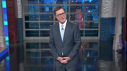 Stephen Colbert puzzles over "Rocket Man"