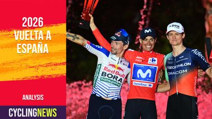 The Vuelta podium