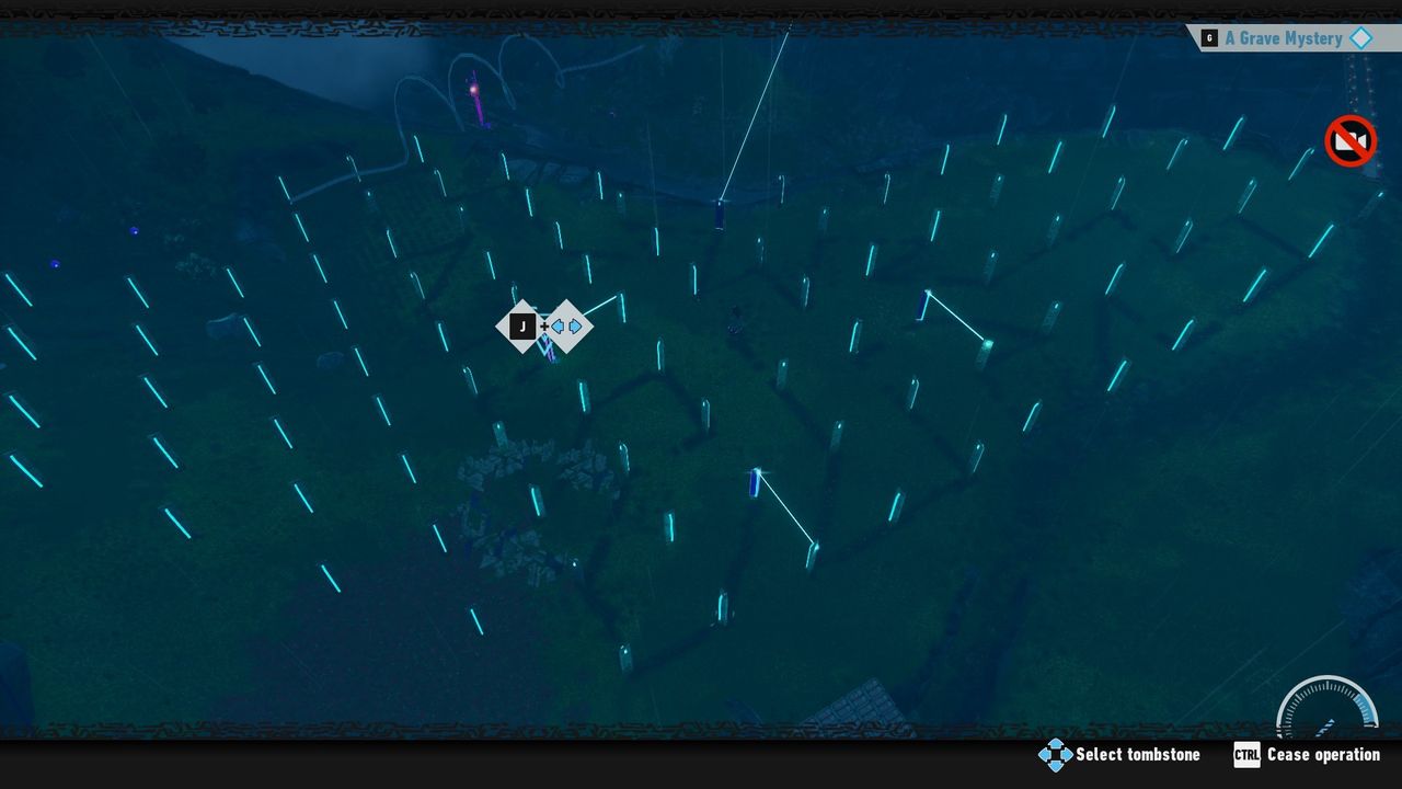 Sonic Frontiers grave mystery - turning the tombstones