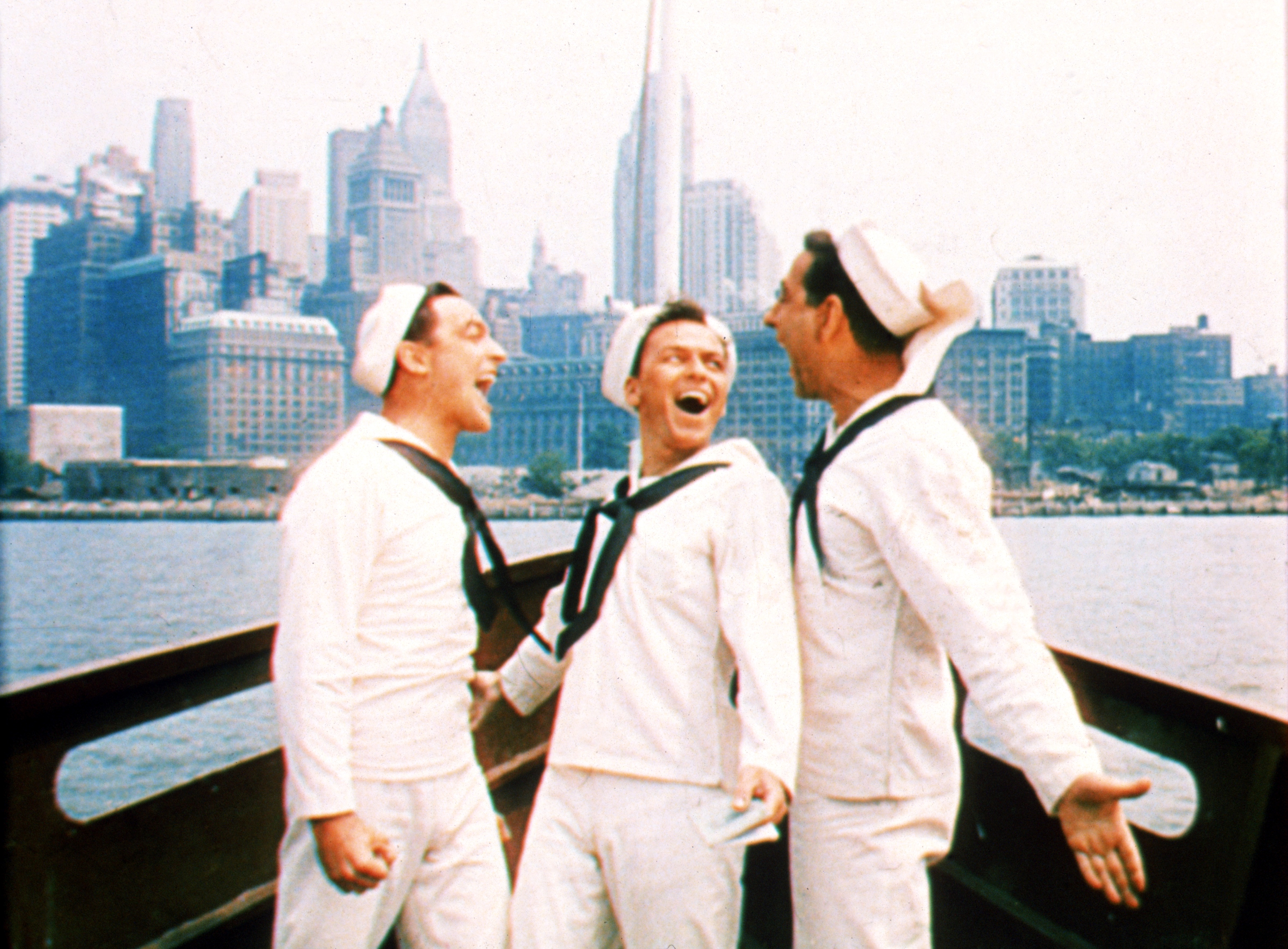 TV tonight Shore leave for Gene Kelly, Frank Sinatra and Jules Munshin